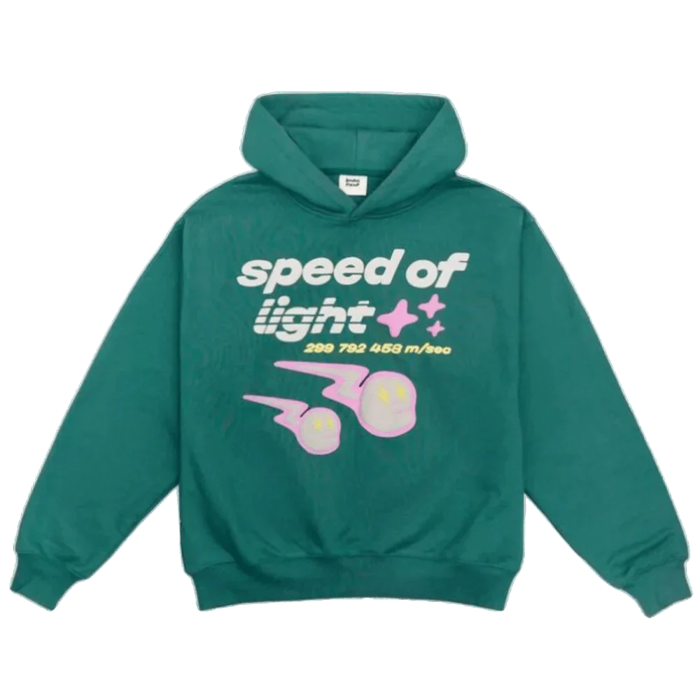 Broken Planet Hoodie 'Speed Of Light'