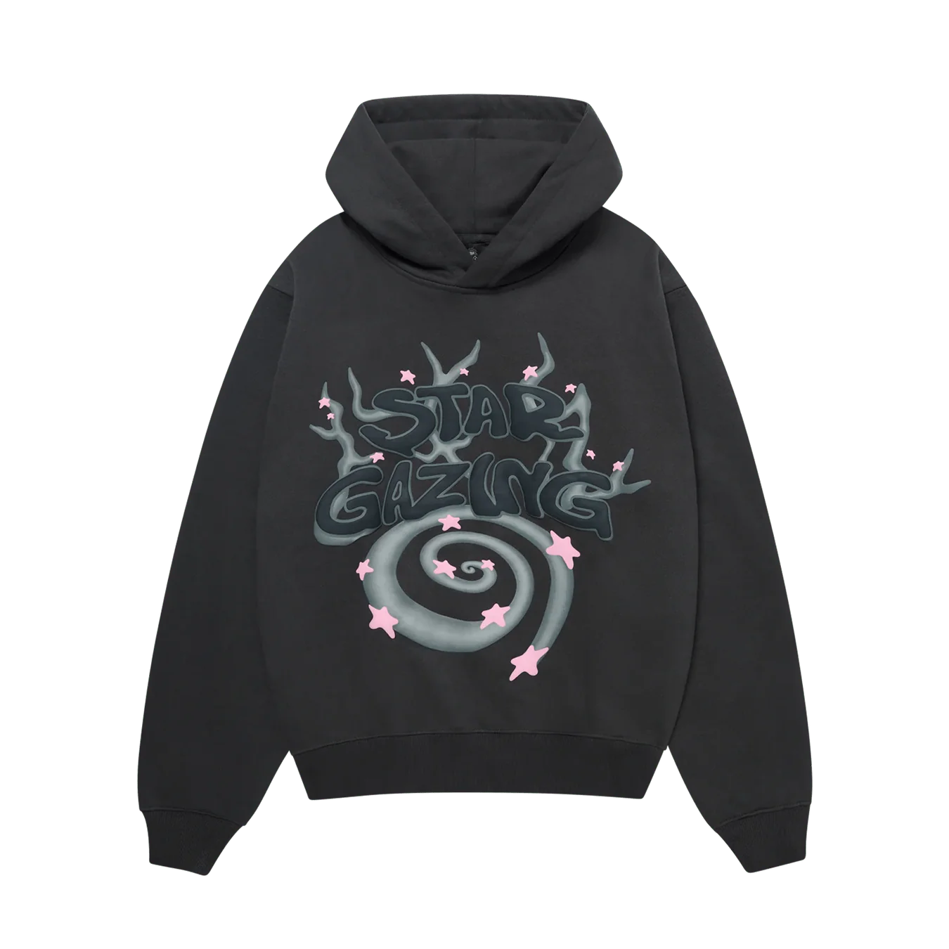 Broken Planet Hoodie 'Stargazing' - Soot Black