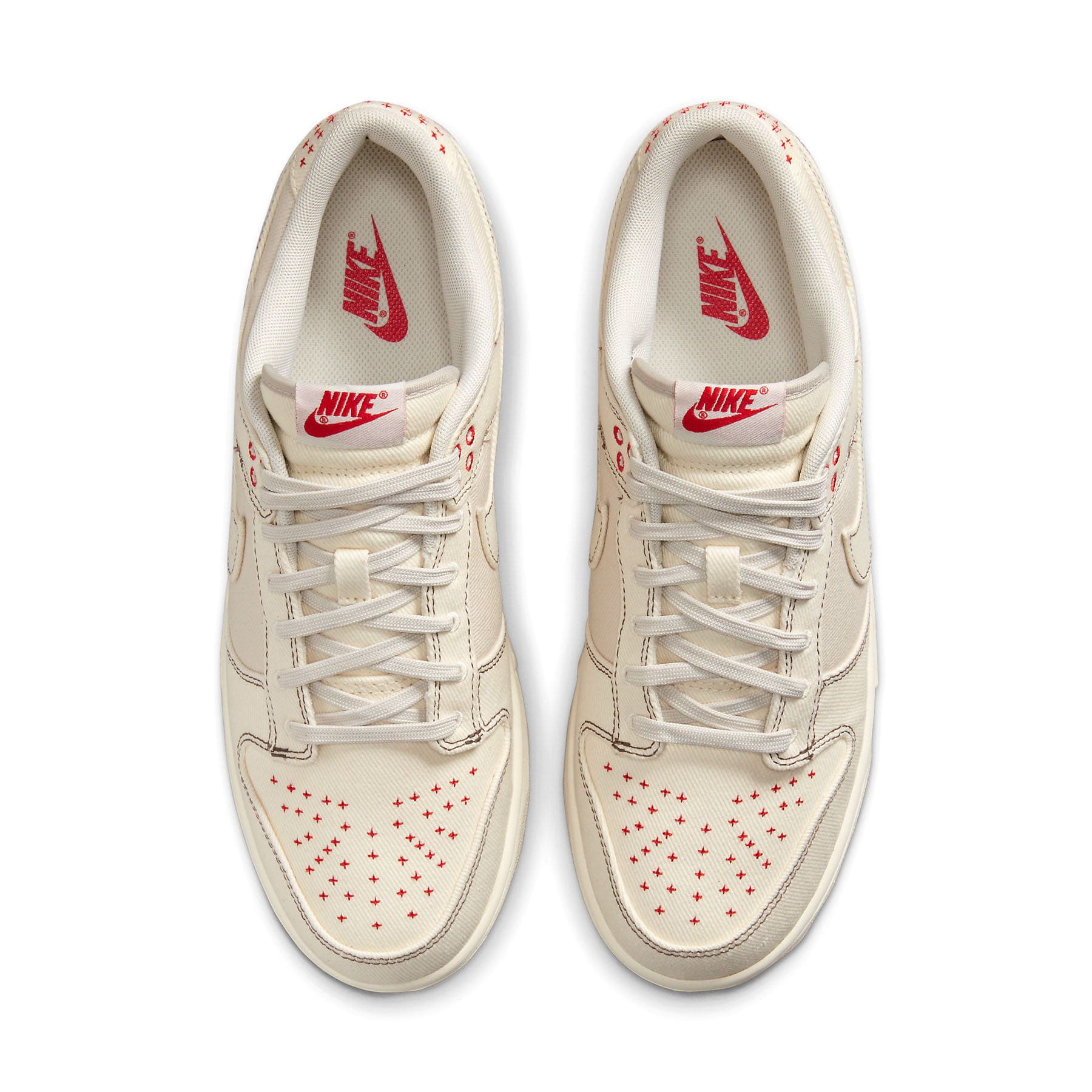 Nike Dunk Low 'Sashiko - Light Orewood Brown' - Image 3