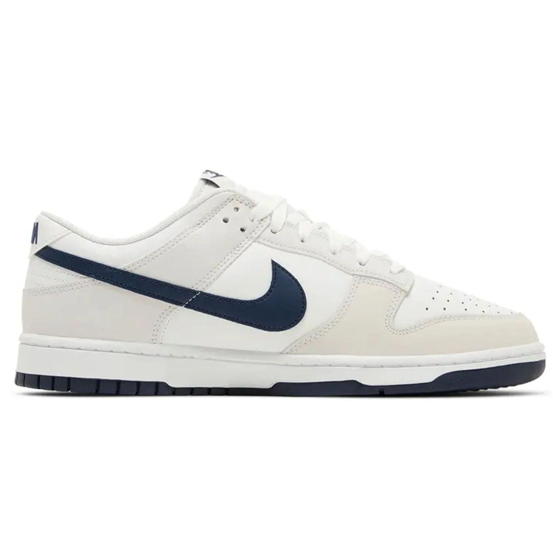 Nike Dunk Low 'White Midnight Navy' - Image 3