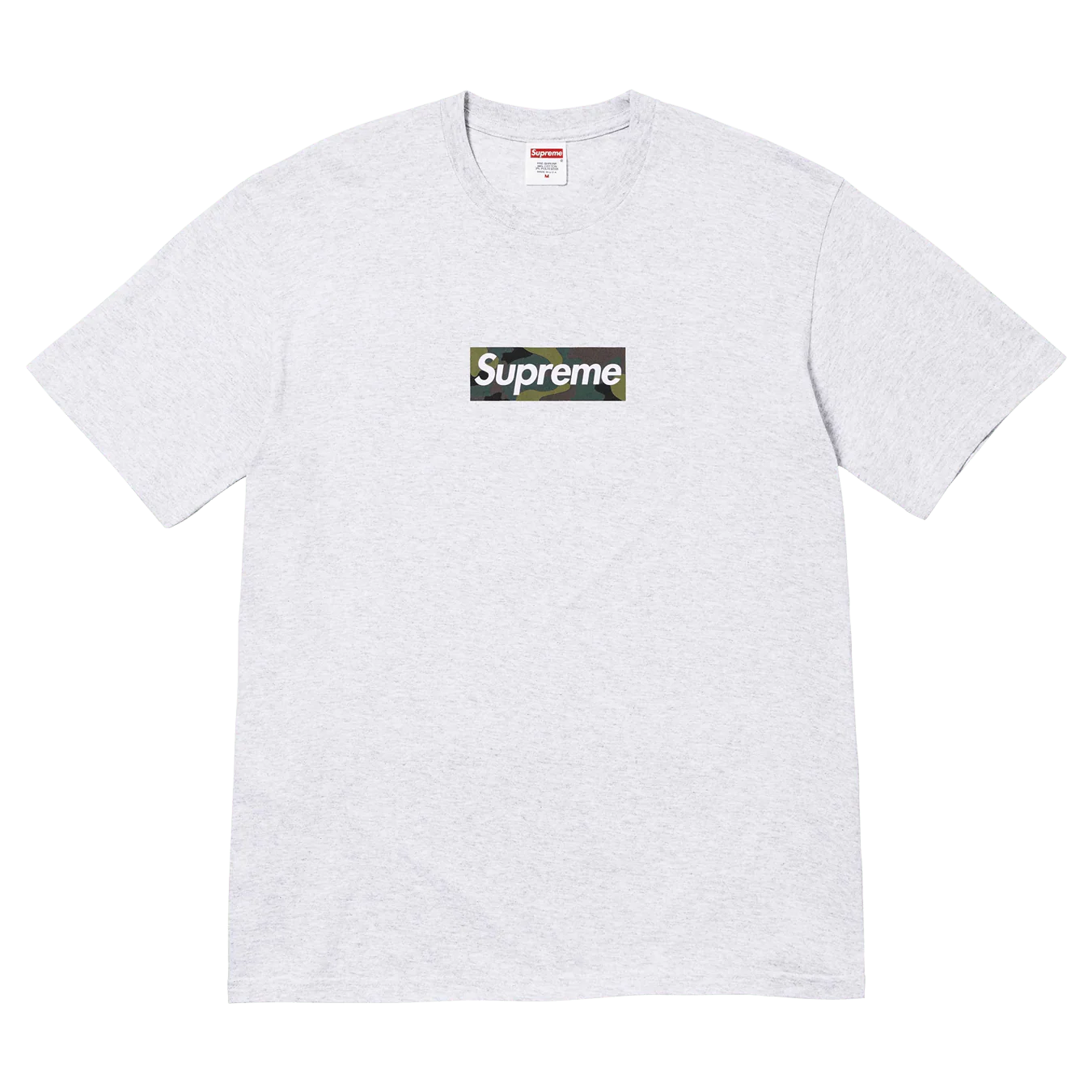 Supreme Box Logo Tee Ash Grey FW23