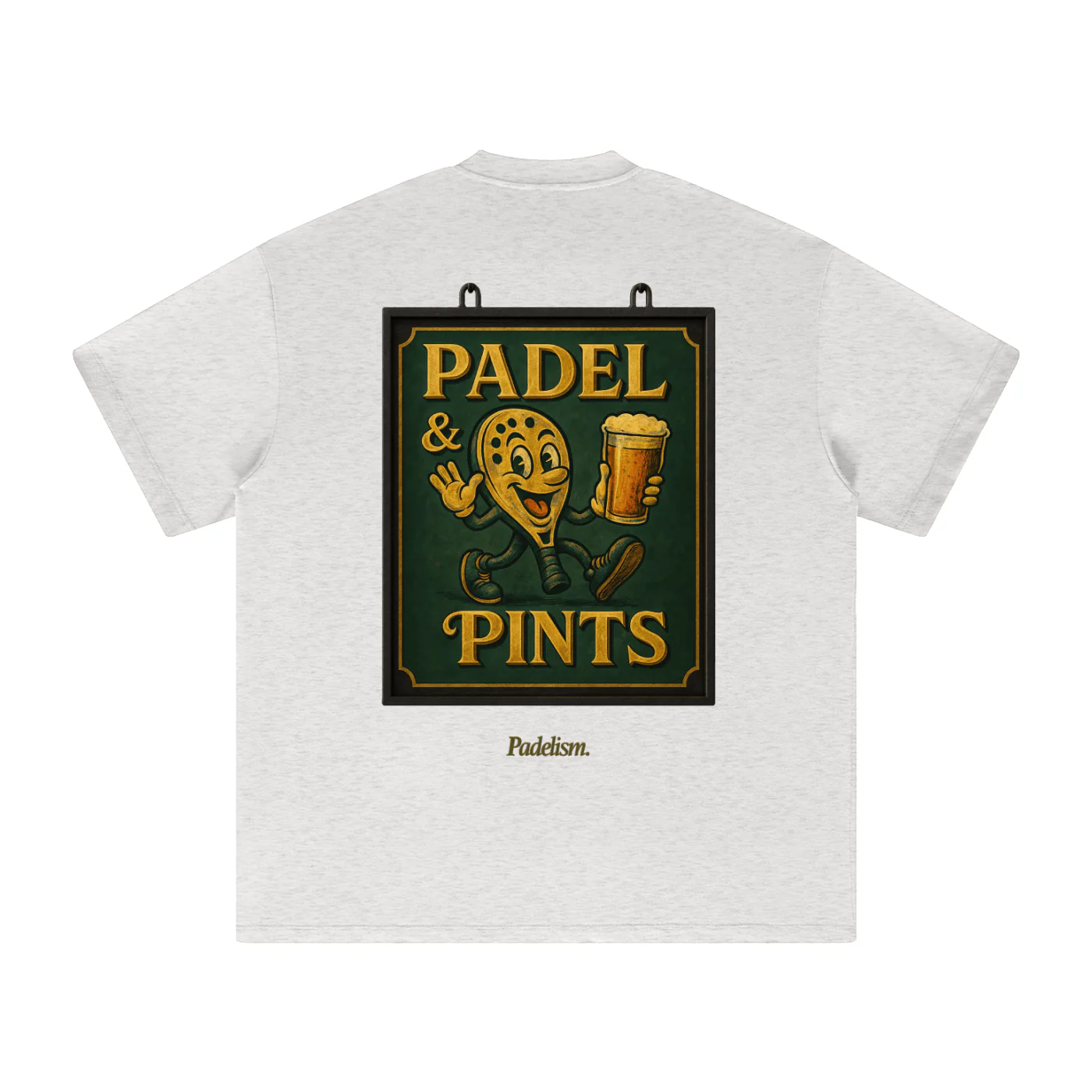 Padelism Swing Sign  - Heavyweight T-Shirt - Image 5