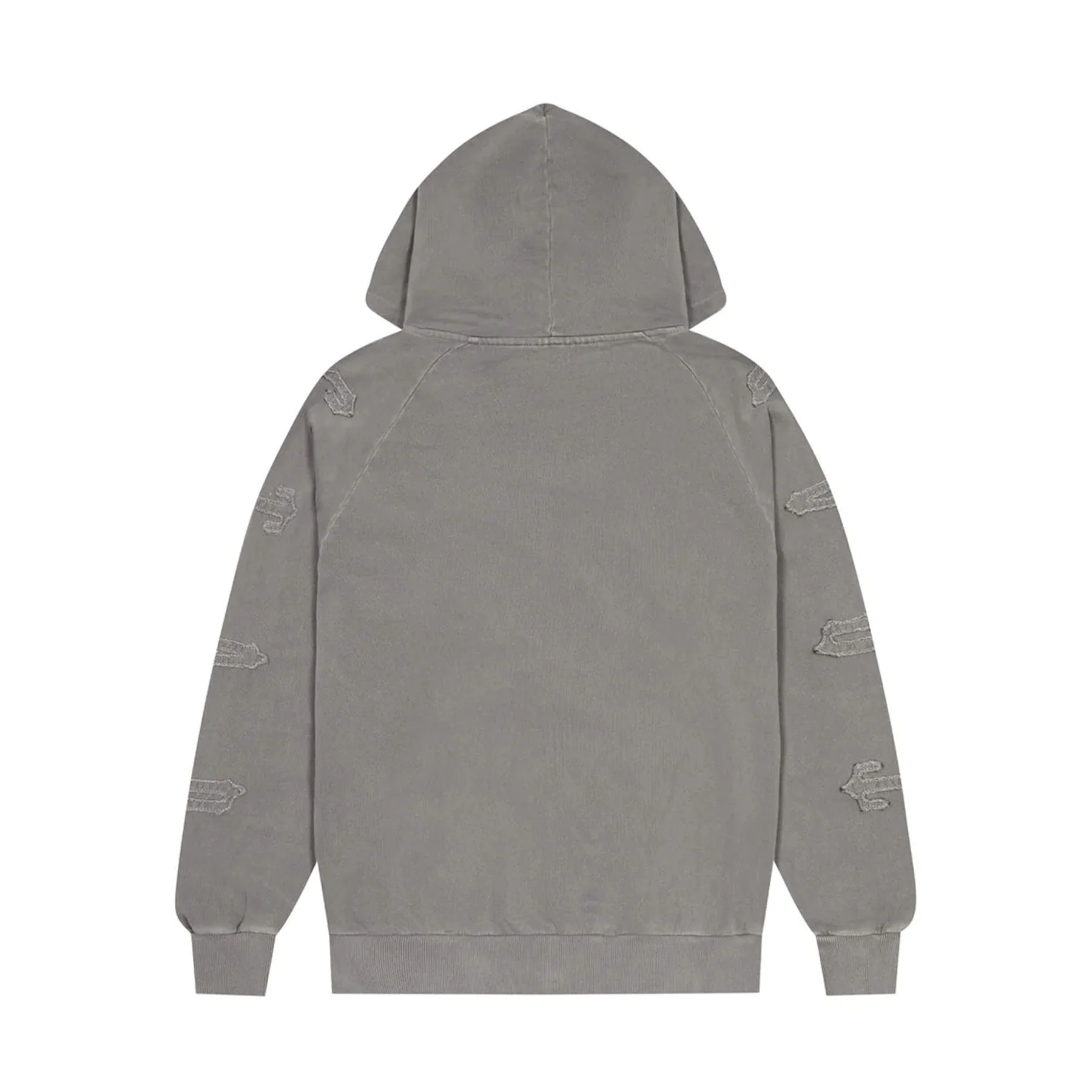 Trapstar Irongate Patchwork Zip Hoodie Tracksuit - Steel Grey - Image 2